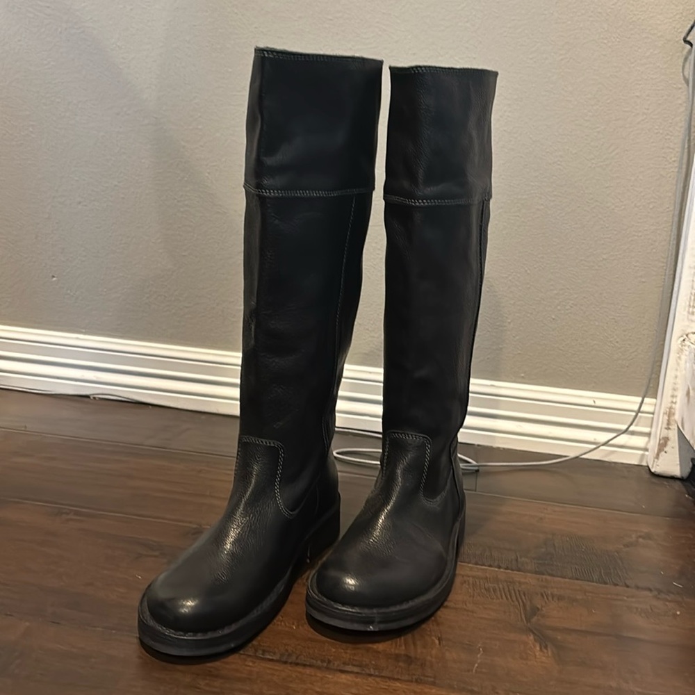 Leather Riding Boots